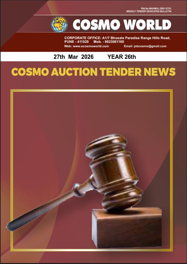 COSMO AUCTION TENDER NEWS 27-MARCH-2026